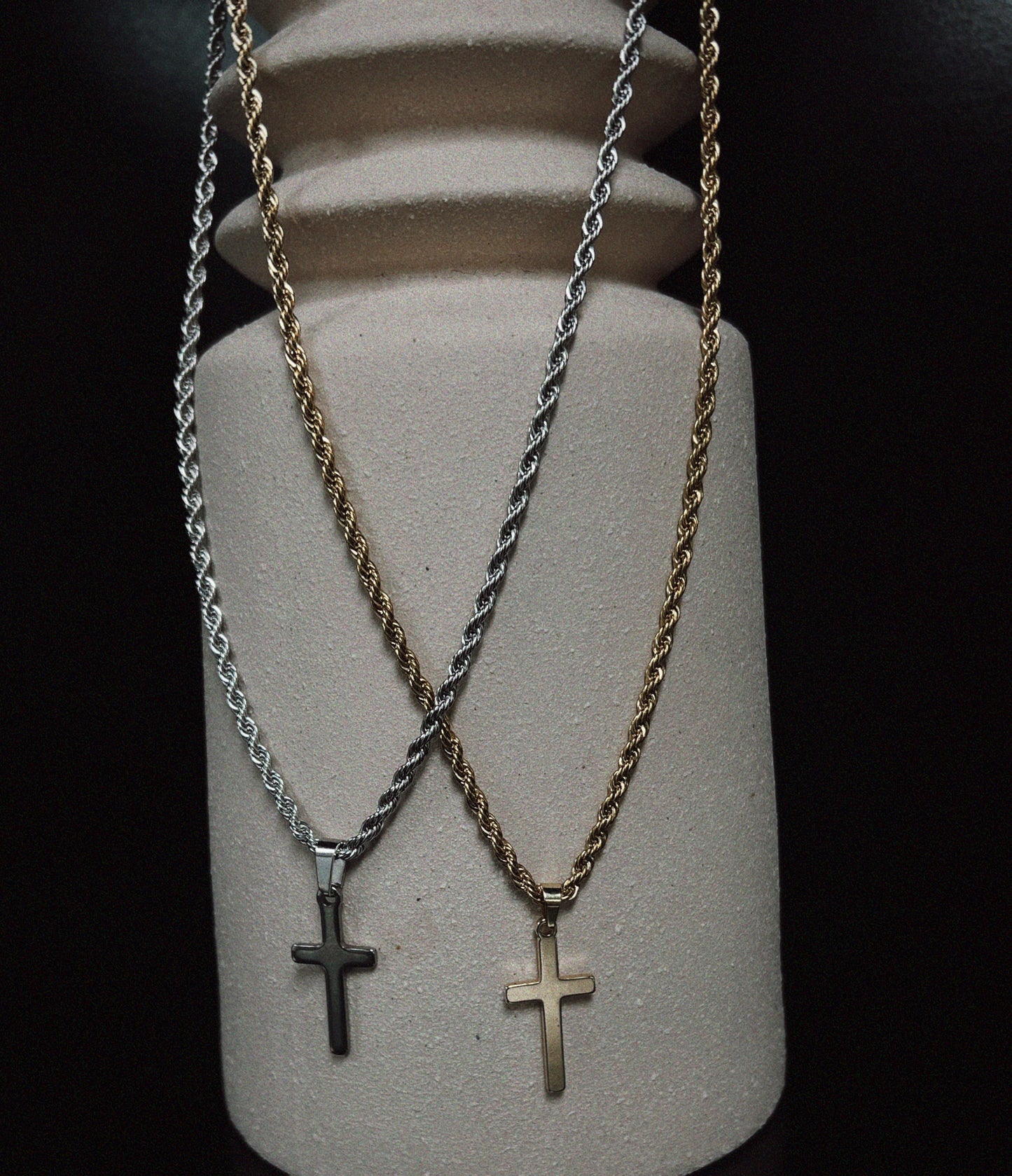Men’s cross necklace