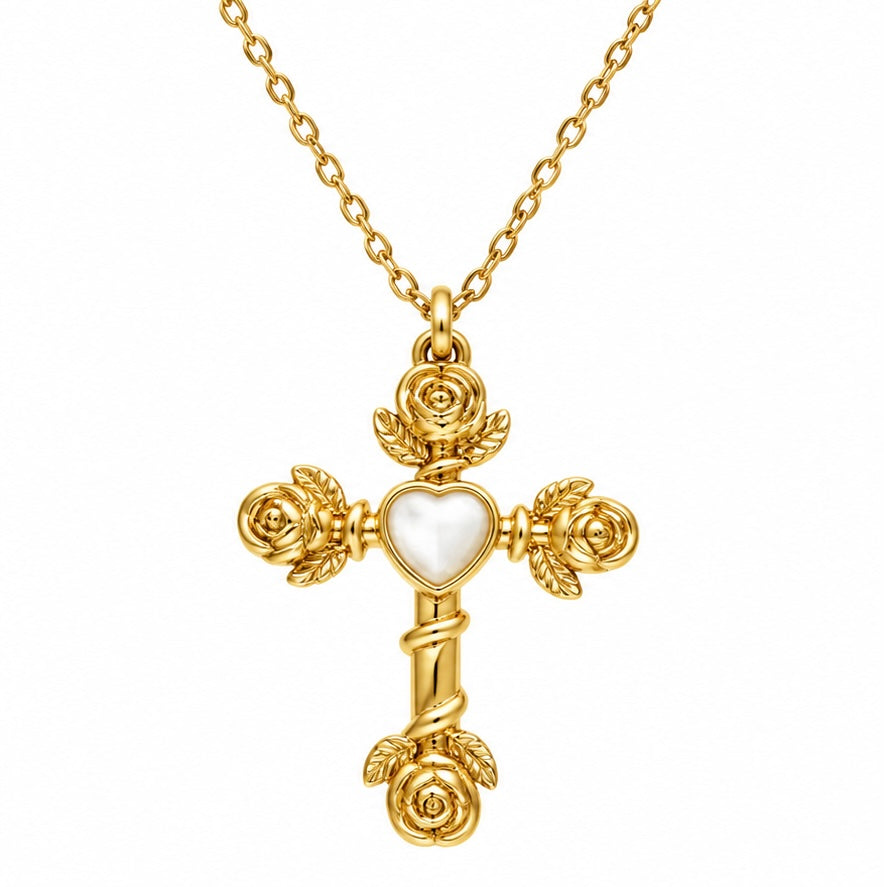 Rose necklace