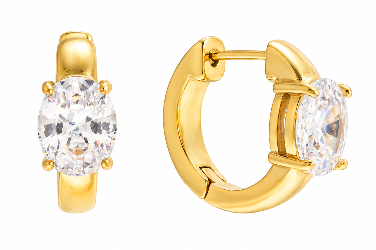 Crystal earrings