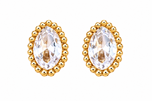 Amber earrings